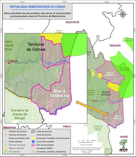 Oshwe project Area